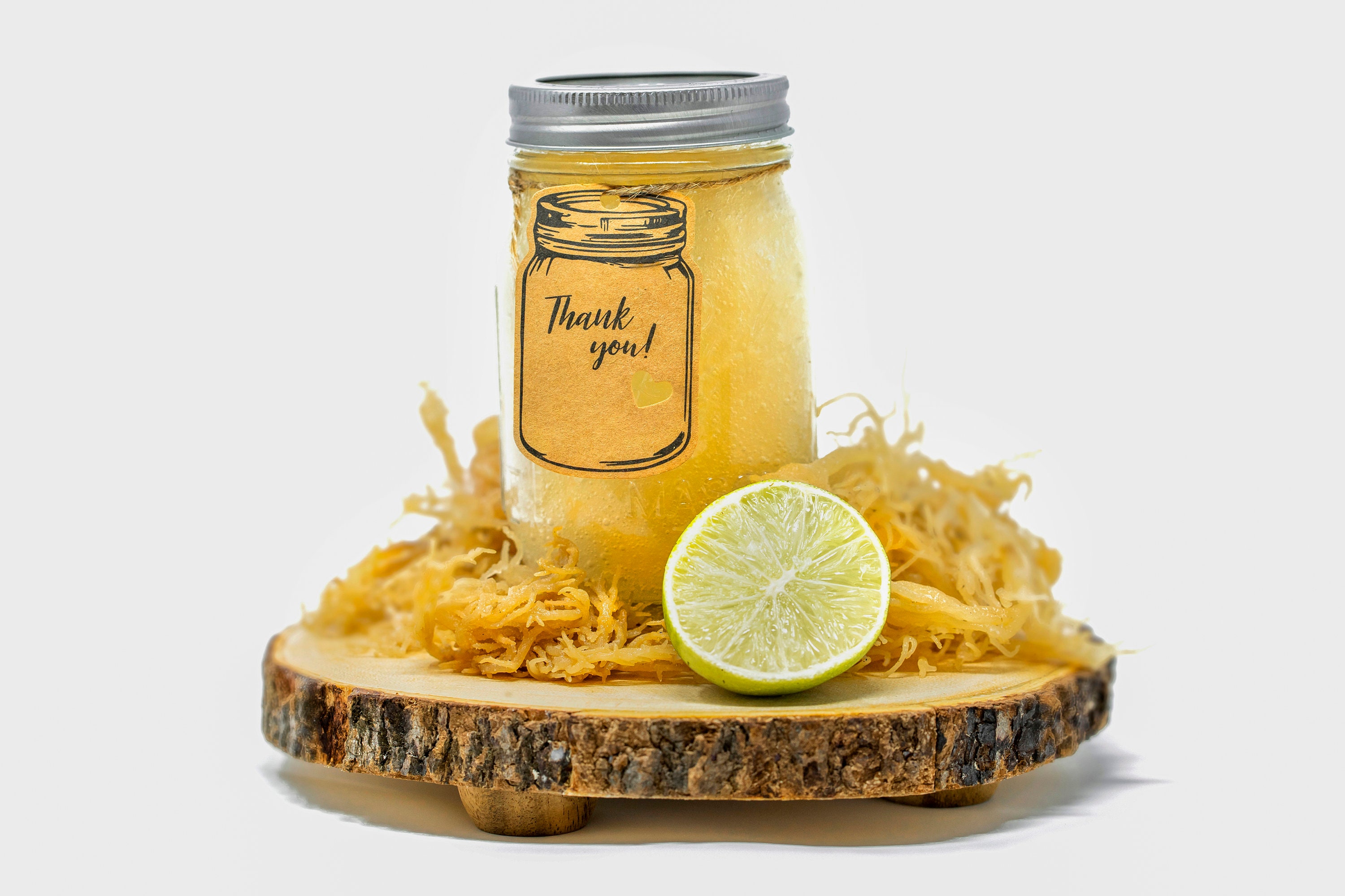 Sea Moss Gel Raw With Organic Key Limes Wildcrafted Sea Etsy