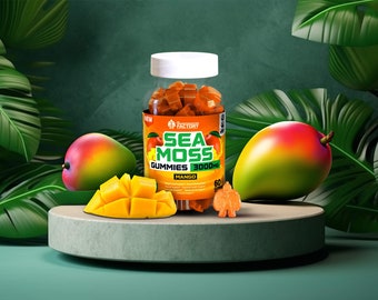 Mango Sea  Moss Gummies - 3000Mg per serving
