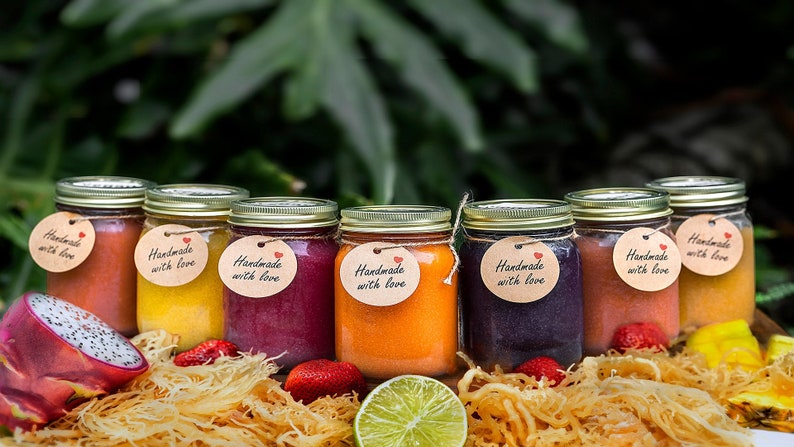 Sea Moss Gel 7 Fruit Sample Pack Try all 7 flavors of our