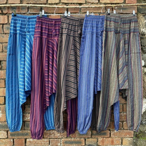 Harem style baggy trousers – alibaba baggy boho yoga relaxed hippy nomads wales
