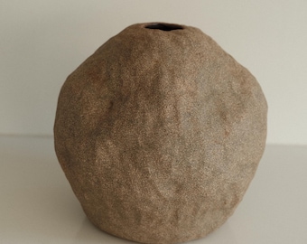 Handmade Ceramic Vase, Sculptural Modern Home Decor