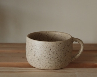 Essential mug / Handmade mug / Coffee mug / Pottery mug /Ceramic cup / Speckled mug