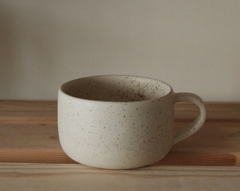 Essential mug / Handmade mug / Coffee mug / Pottery mug /Ceramic cup / Speckled mug