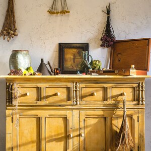 Yellow Dresser Etsy UK