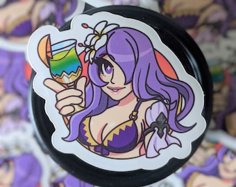 Summer Camilla Fire Emblem Sticker