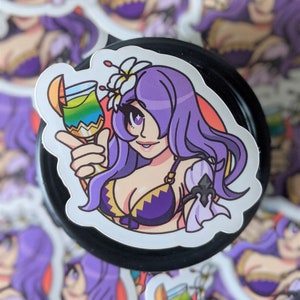 Summer Camilla Fire Emblem Sticker