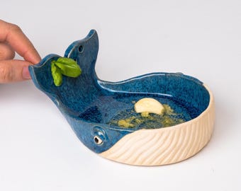 Whale Herb Stripper, Ceramic Garlic Grater