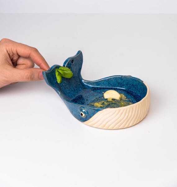 Whale Herb Stripper, Ceramic Garlic Grater