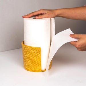 ワッフルペーパータオルホルダー - テーブルデコレーション