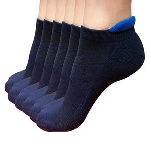 Mens Low Cut Ankle Performance Cotton Casual Running Cushion Athletic Socks Size 6-12