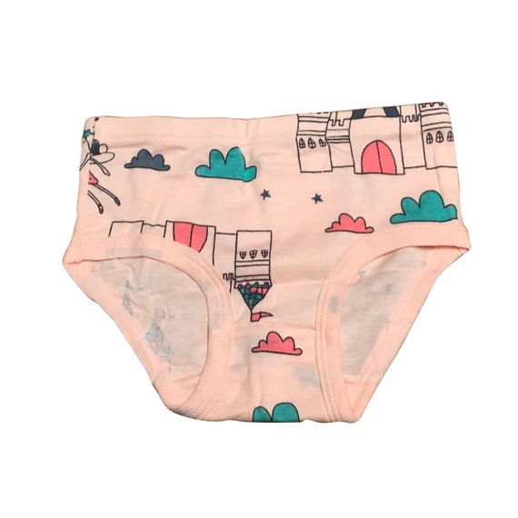 6 Pack Toddler Little Girls Cotton Underwear Briefs Kids Panties Underpants  2T 3T 4T 5T 6T 7T 