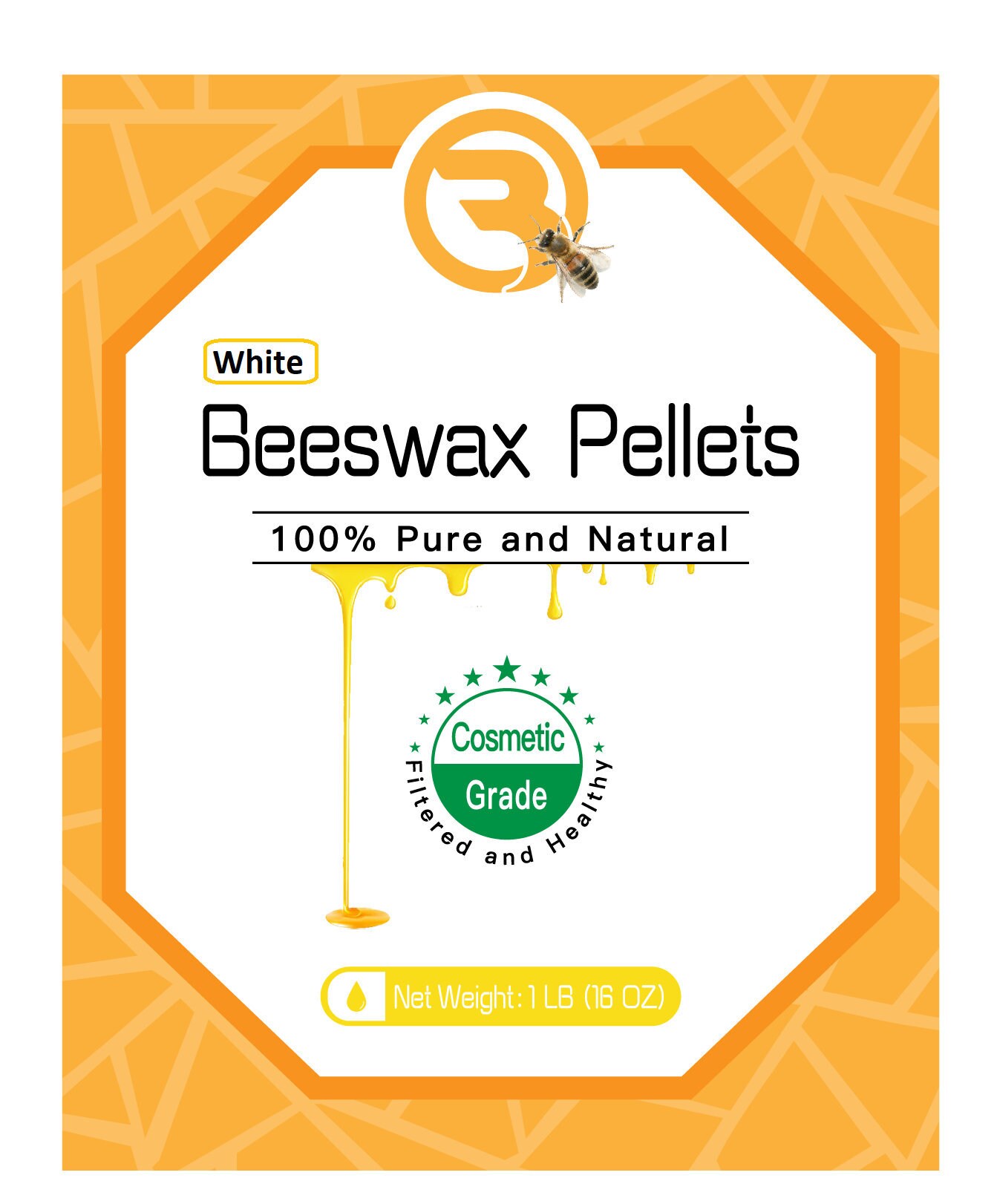 Pure White Beeswax Pellets & Light Yellow Beeswax Triple Filtered Cosmetic  Grade 100% Pure Natural Wholesale Bulk FAST FREE SHIPPING 