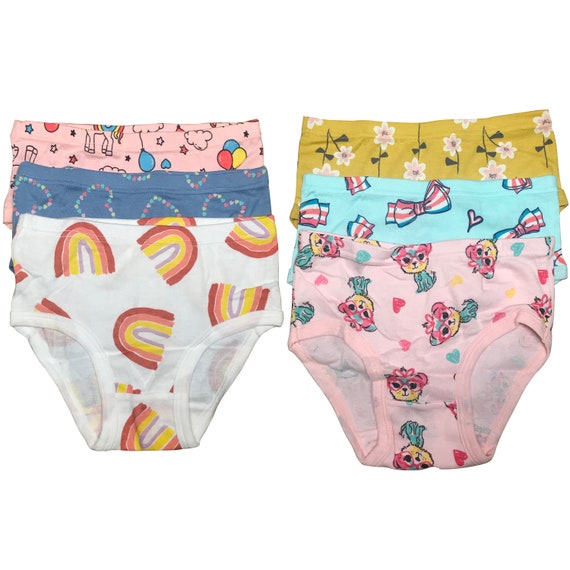 6 Packs Toddler Little Girls Cotton Underwear Briefs Kids Panties Underpants  2T 3T 4T 5T 6T -  Australia