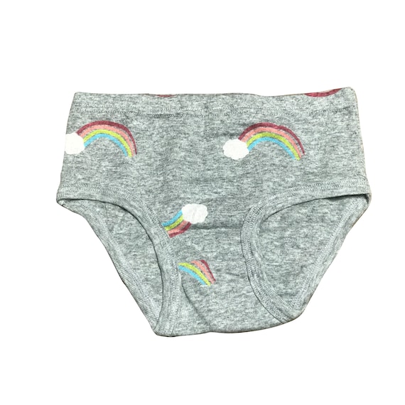 6 Pack Toddler Little Girls Cotton Underwear Briefs Kids Panties
