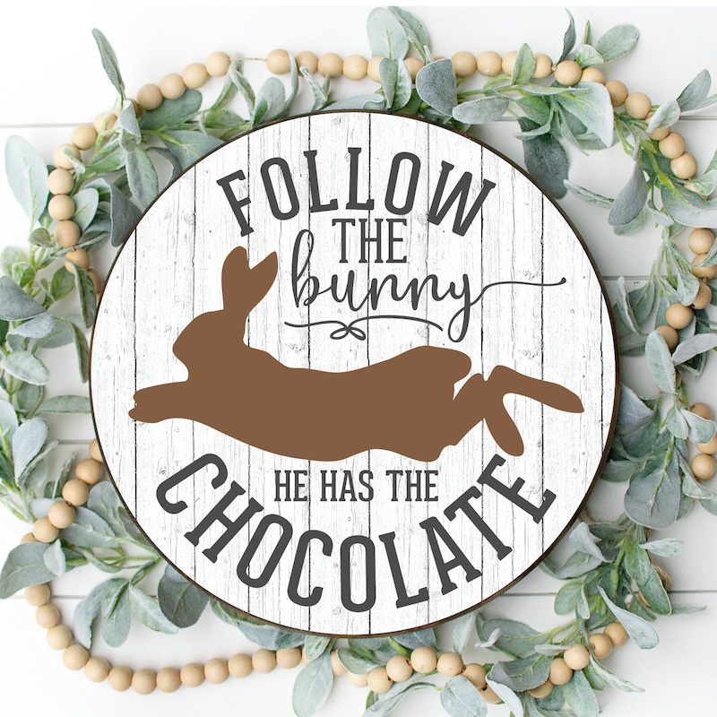 Follow the White Rabbit - Etsy