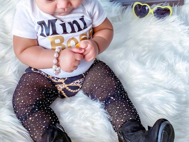 Baby Girl Bling Tights Jeweled Tight Toddler Girl Etsy