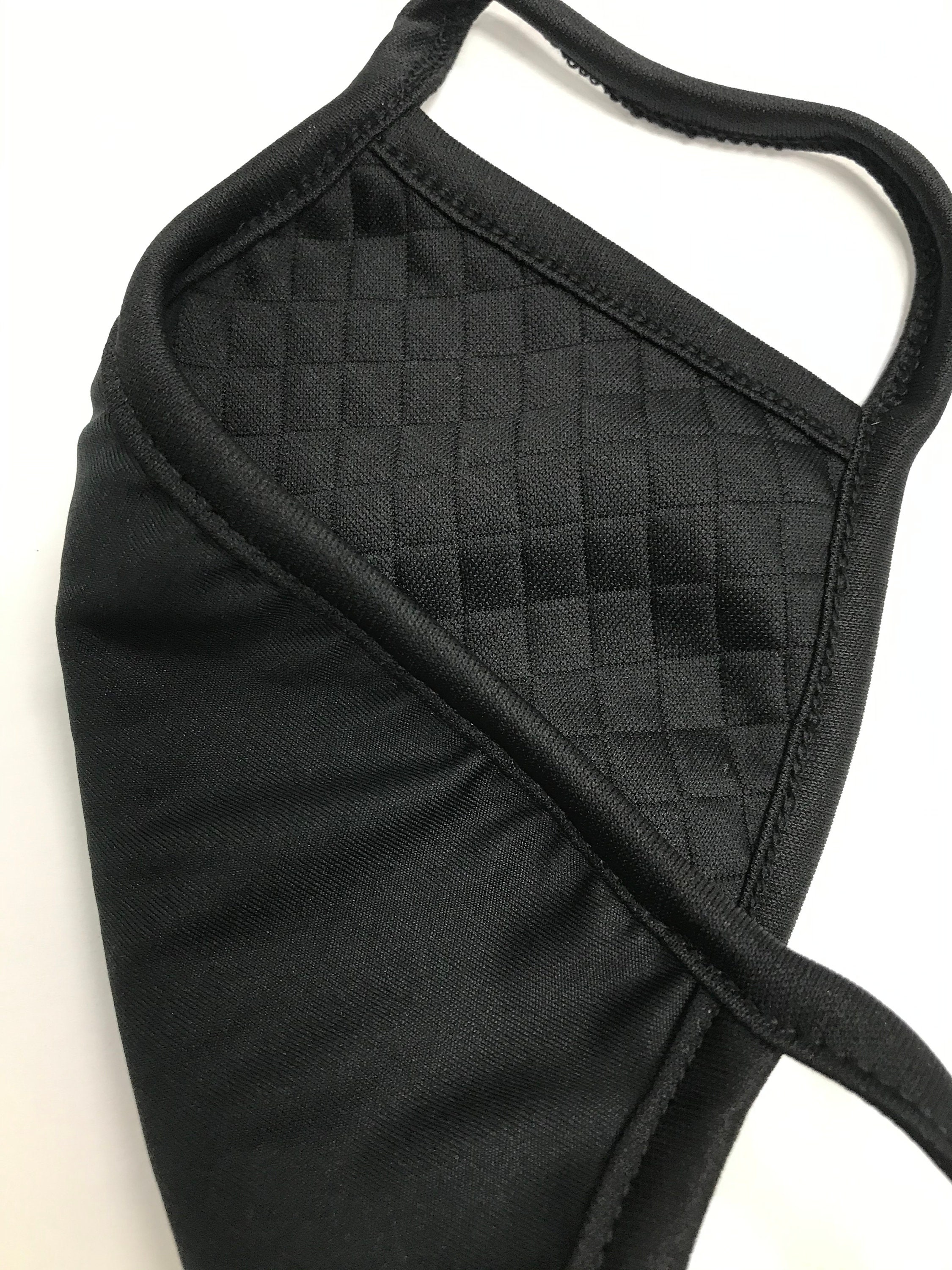 2 Black cloth face masks reusable and washable made in usa Etsy