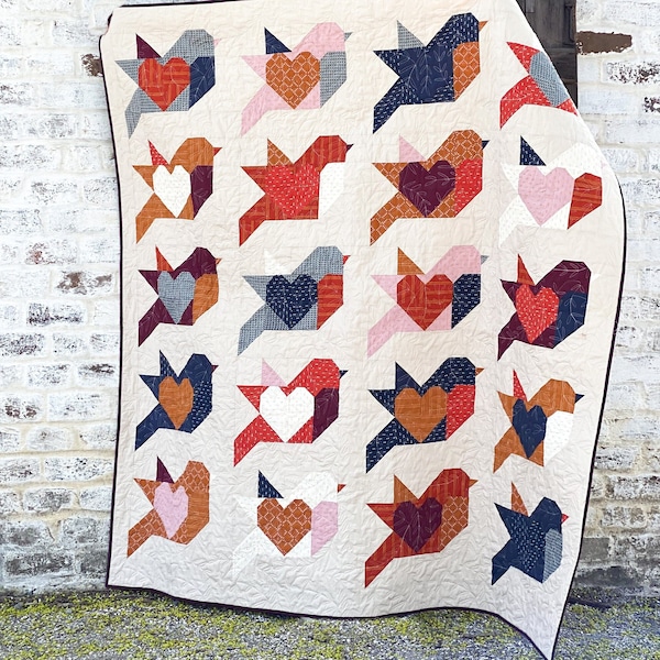 Bird Quilt Pattern - Etsy