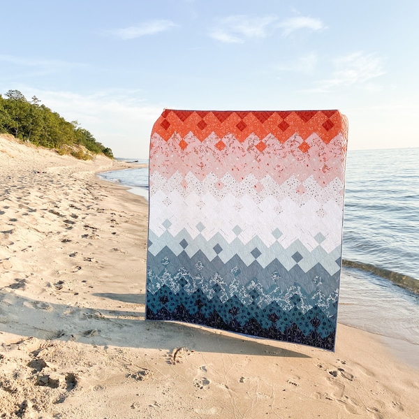 Diamond Tides Quilt Pattern