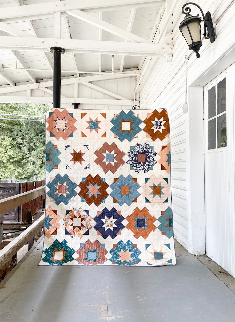 Summer Revival Quilt PDF Quilt Pattern Etsy