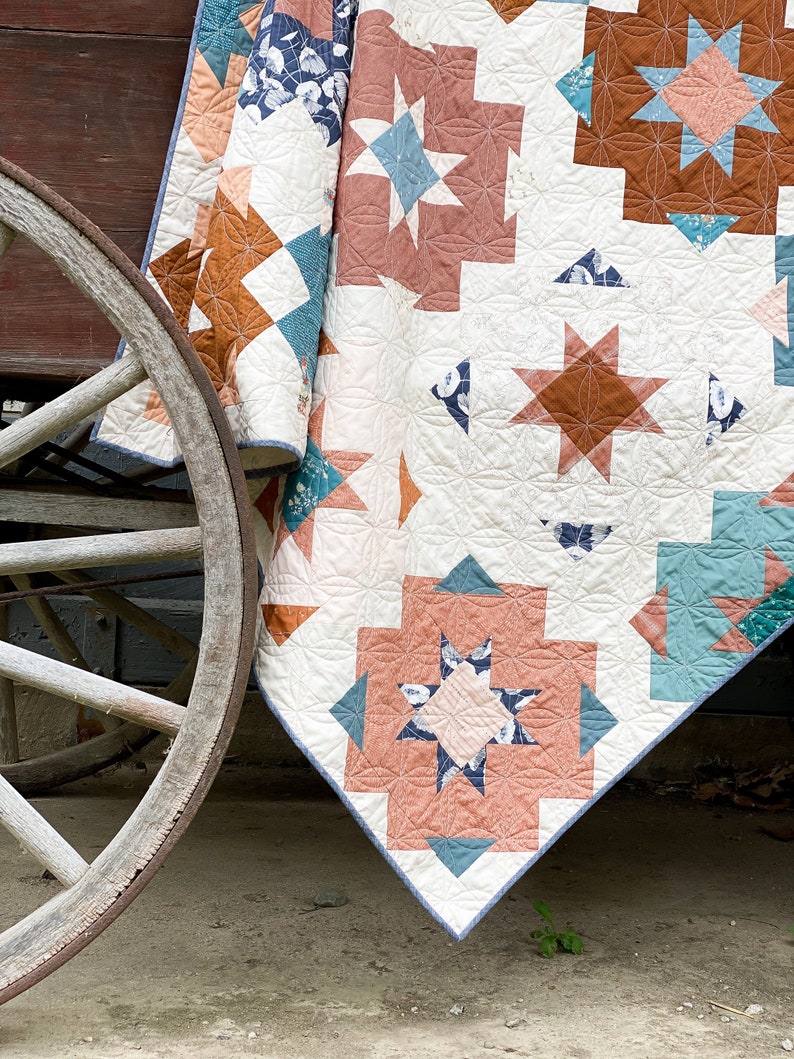 Summer Revival Quilt PDF Quilt Pattern Etsy