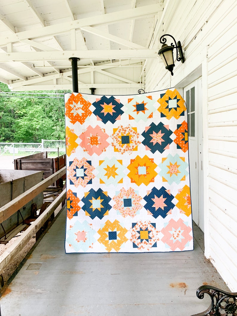 Summer Revival Quilt PDF Quilt Pattern Etsy