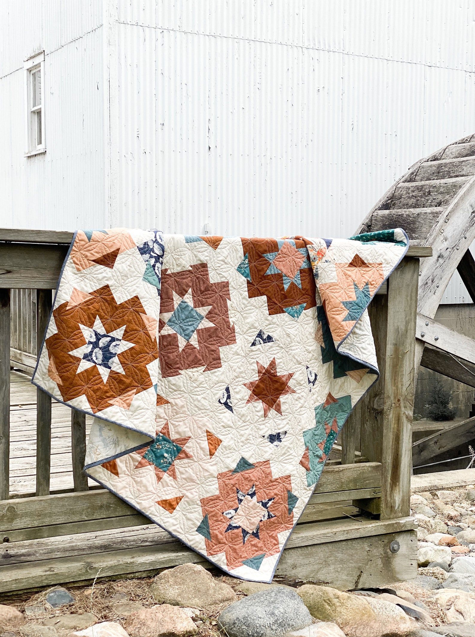 Summer Revival Quilt PDF Quilt Pattern Etsy Australia