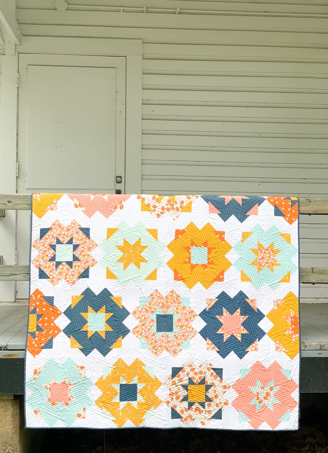 Summer Revival Quilt PDF Quilt Pattern Etsy Australia