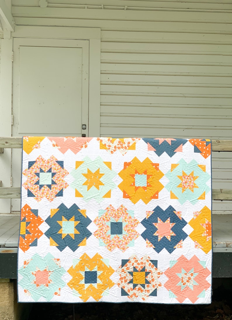 Summer Revival Quilt PDF Quilt Pattern Etsy