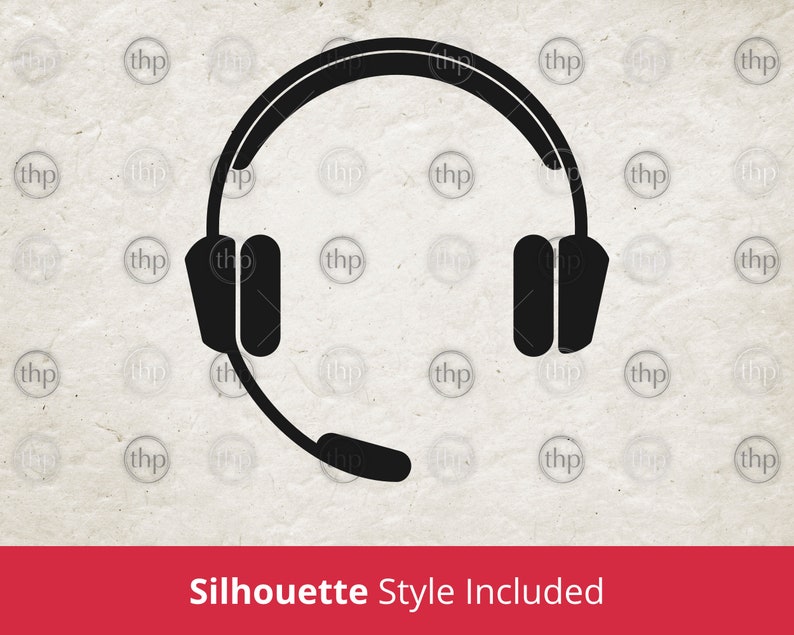 Microphone Svg Headset Mic SVG Headset Mic Cut Files /& EPS PNG Headset Svg Video Call Svg Mic Svg Headphones Svg Headset Clipart