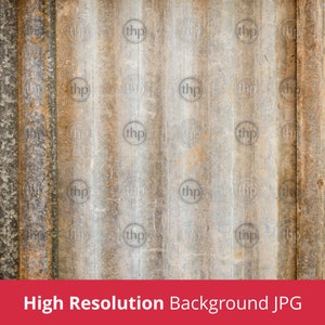 Corrugated Metal Wallpaper - Rostiges Metall Hintergrund, Wellblech Backdrop, Wellblech Textur, Digitalfoto, Instant Download JPG