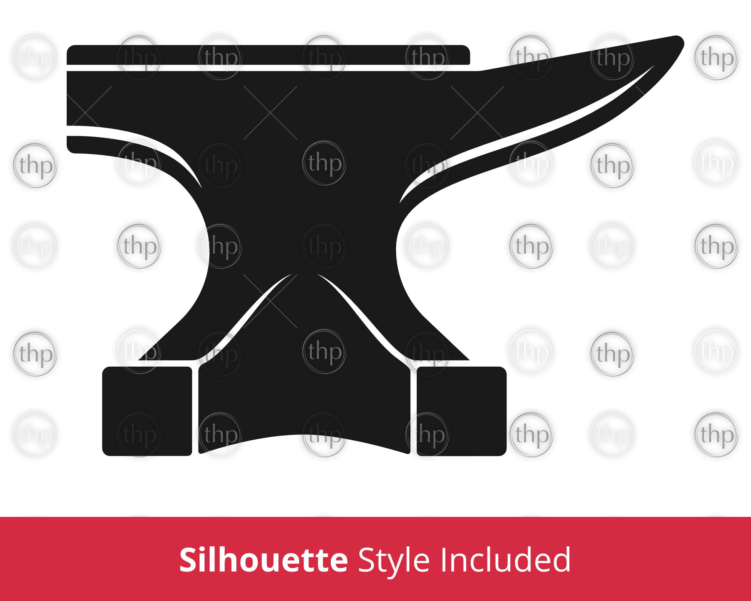 Anvil SVG EPS PNG - Blacksmith, Forge, Metal Work, Workshop, Farrier ...