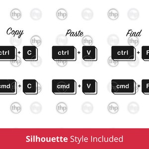 Copy Paste Find SVG Copy Svg Paste Svg Find Svg Keyboard - Etsy