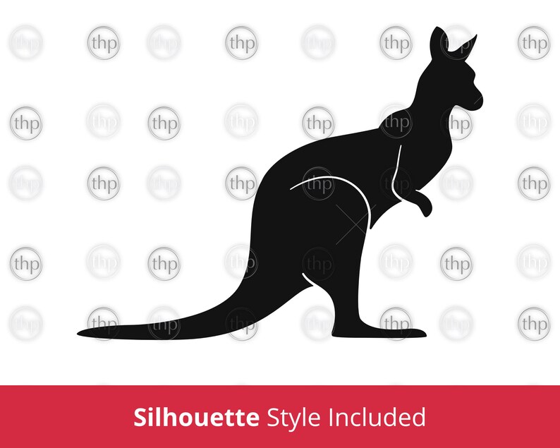 Download Kangaroo Silhouette Outline