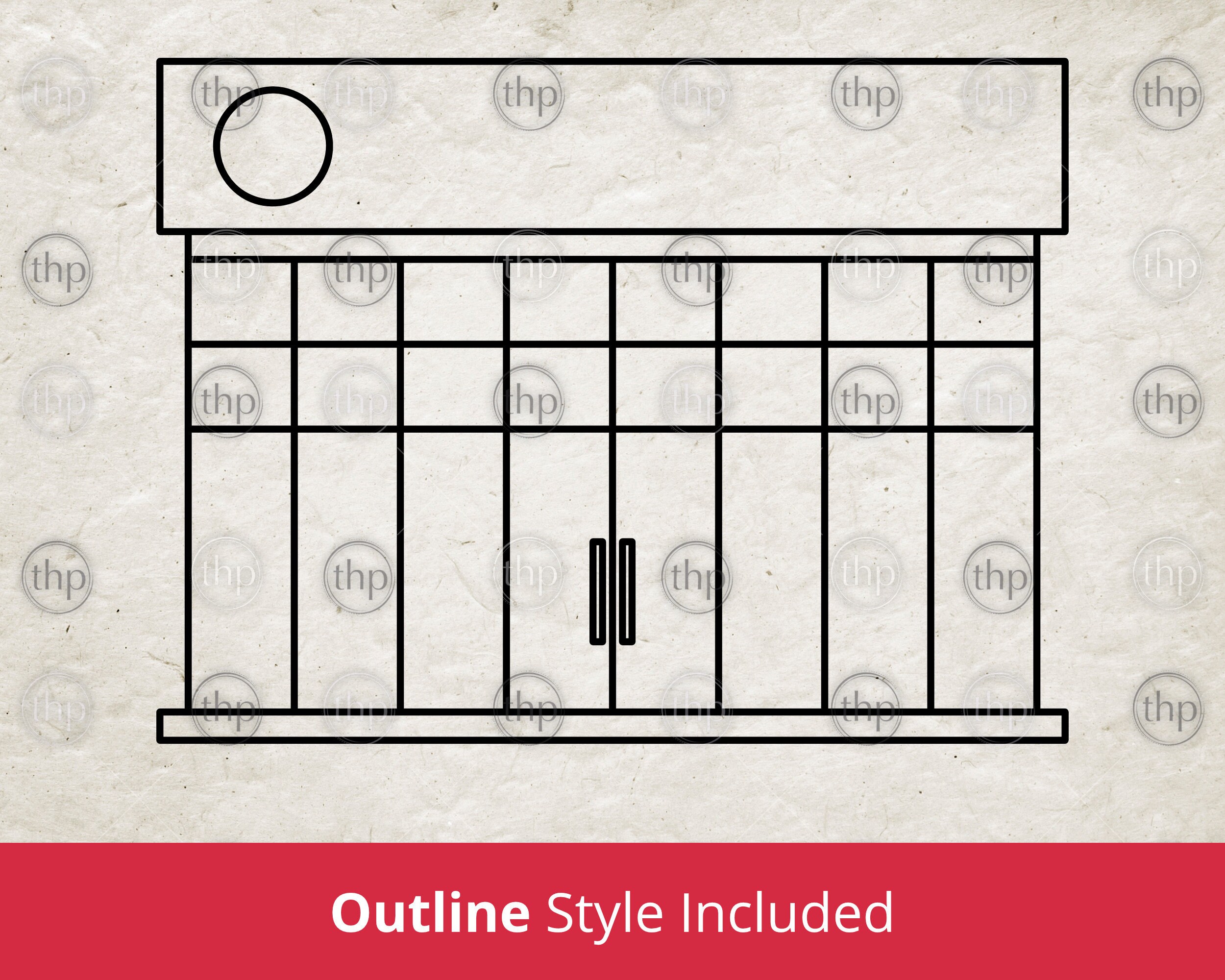 Store SVG - Store Front Svg, Shop Svg, Office Building, Facade Svg ...