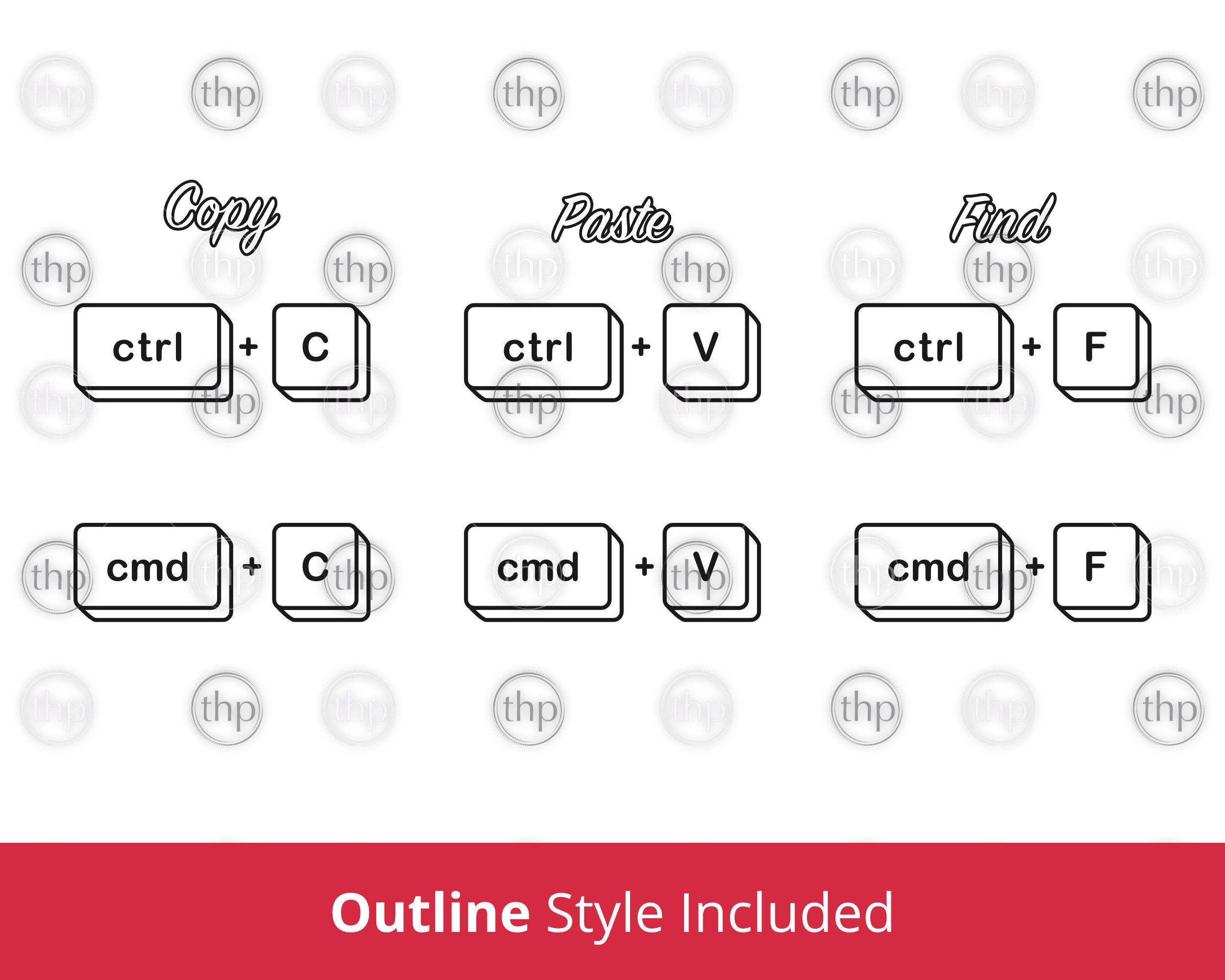 Copy Paste Find SVG Copy Svg Paste Svg Find Svg Keyboard - Etsy