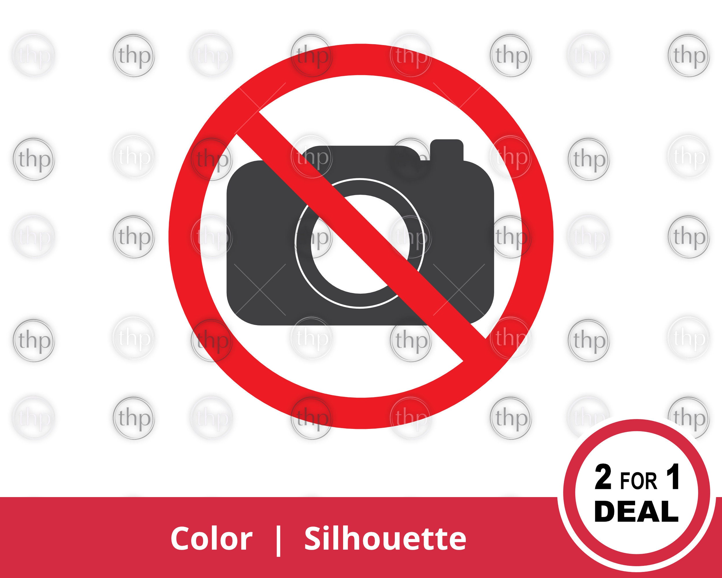 No Cameras SVG - No Photos Svg, No Photography Svg, No Filming