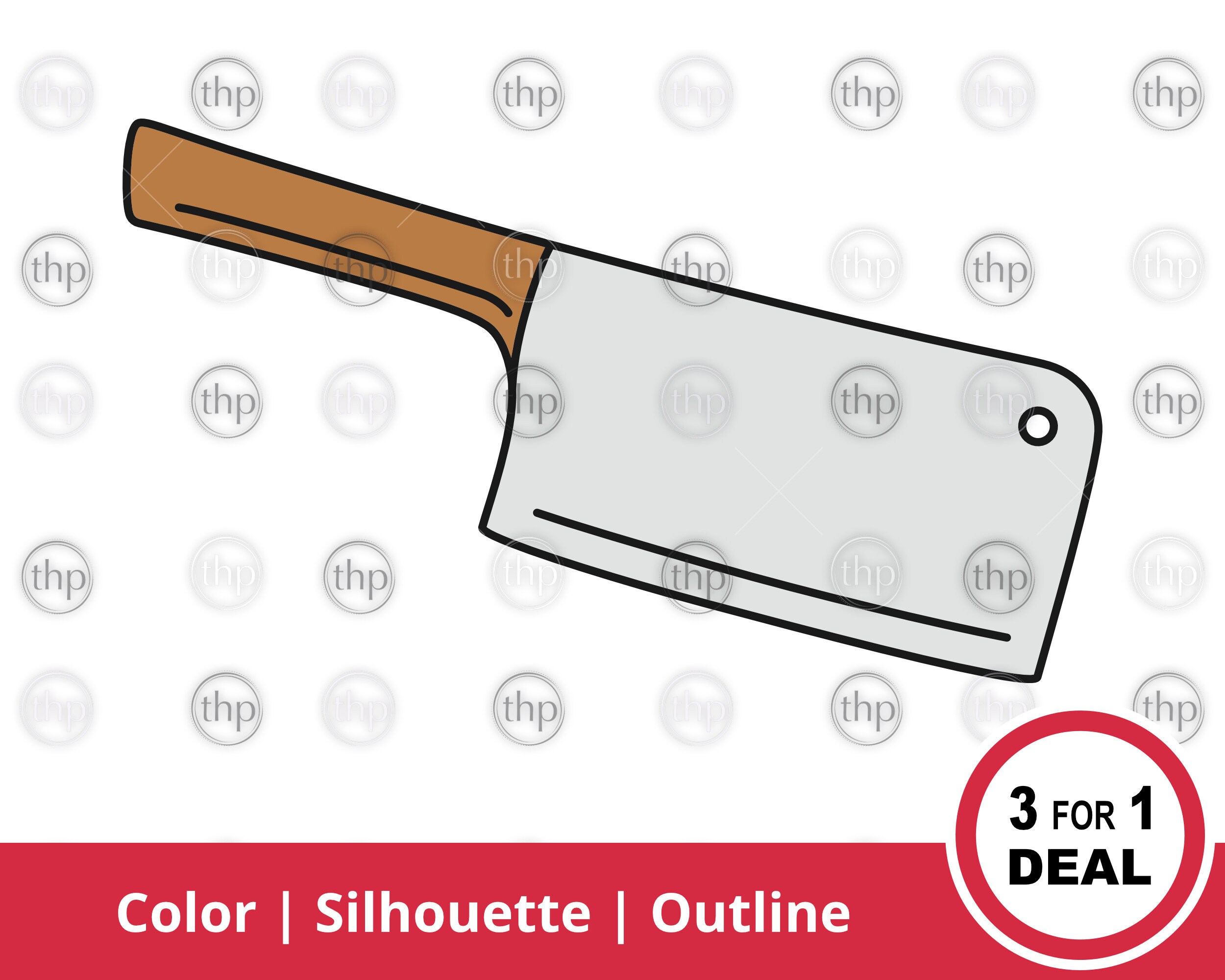 Meat Cleaver SVG Cleaver Svg Butcher Svg Knife Svg Etsy Canada
