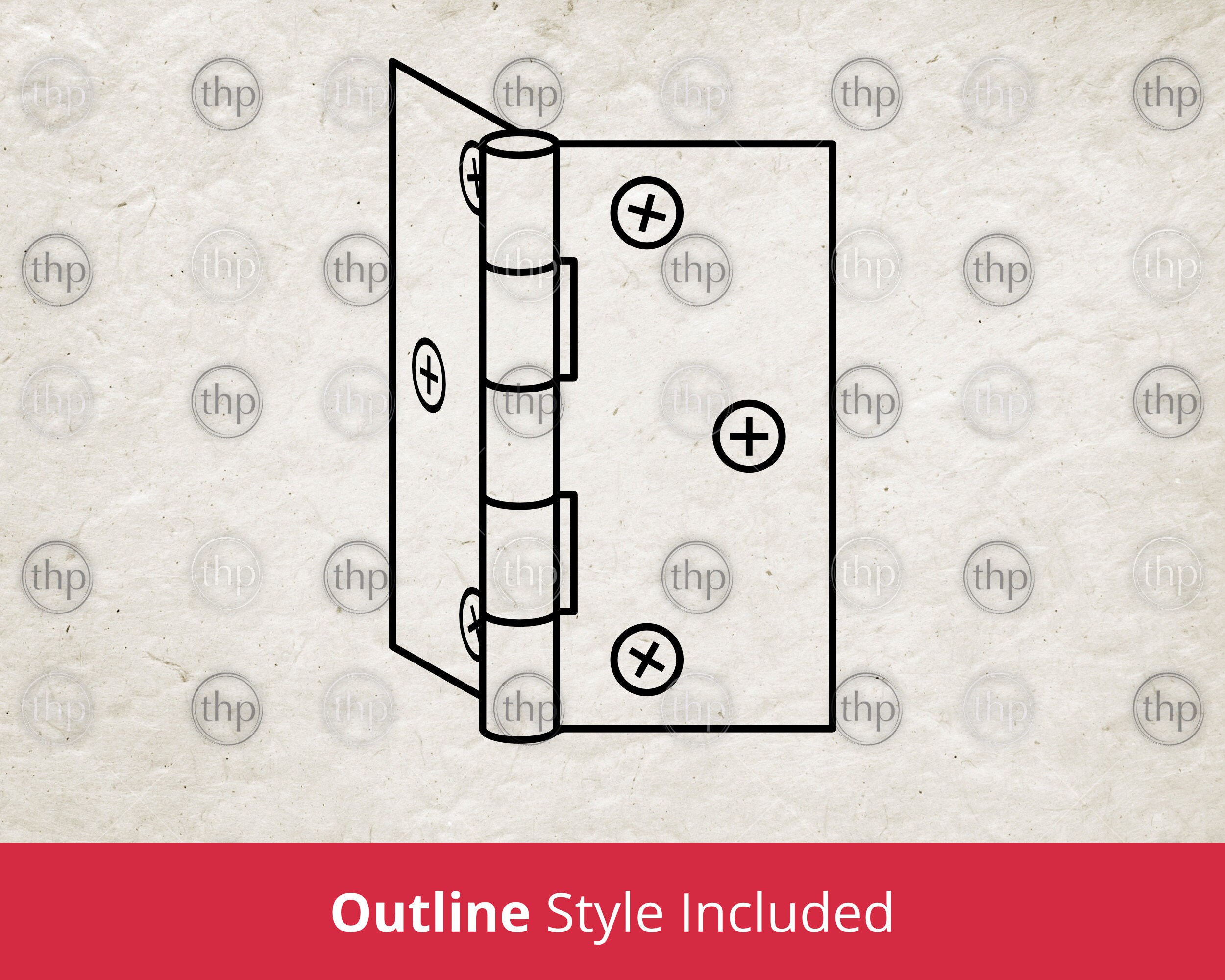 Door Hinge SVG Hinge Outline Svg Hinges Silhouette Svg Etsy Singapore