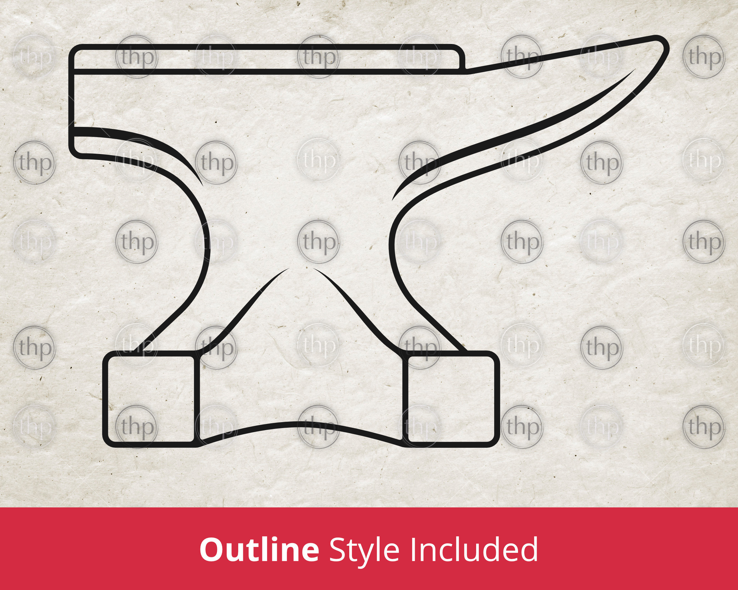 Anvil SVG EPS PNG - Blacksmith, Forge, Metal Work, Workshop, Farrier ...