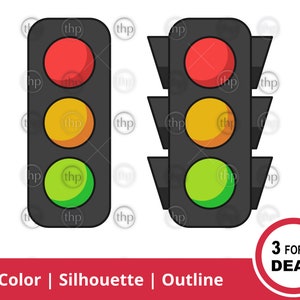 Traffic Lights SVG - Stop Lights Svg, Traffic Light Svg, Stoplights Svg, Traffic Sign Svg, Road Sign Svg, Traffic Lights Cut Files & EPS PNG