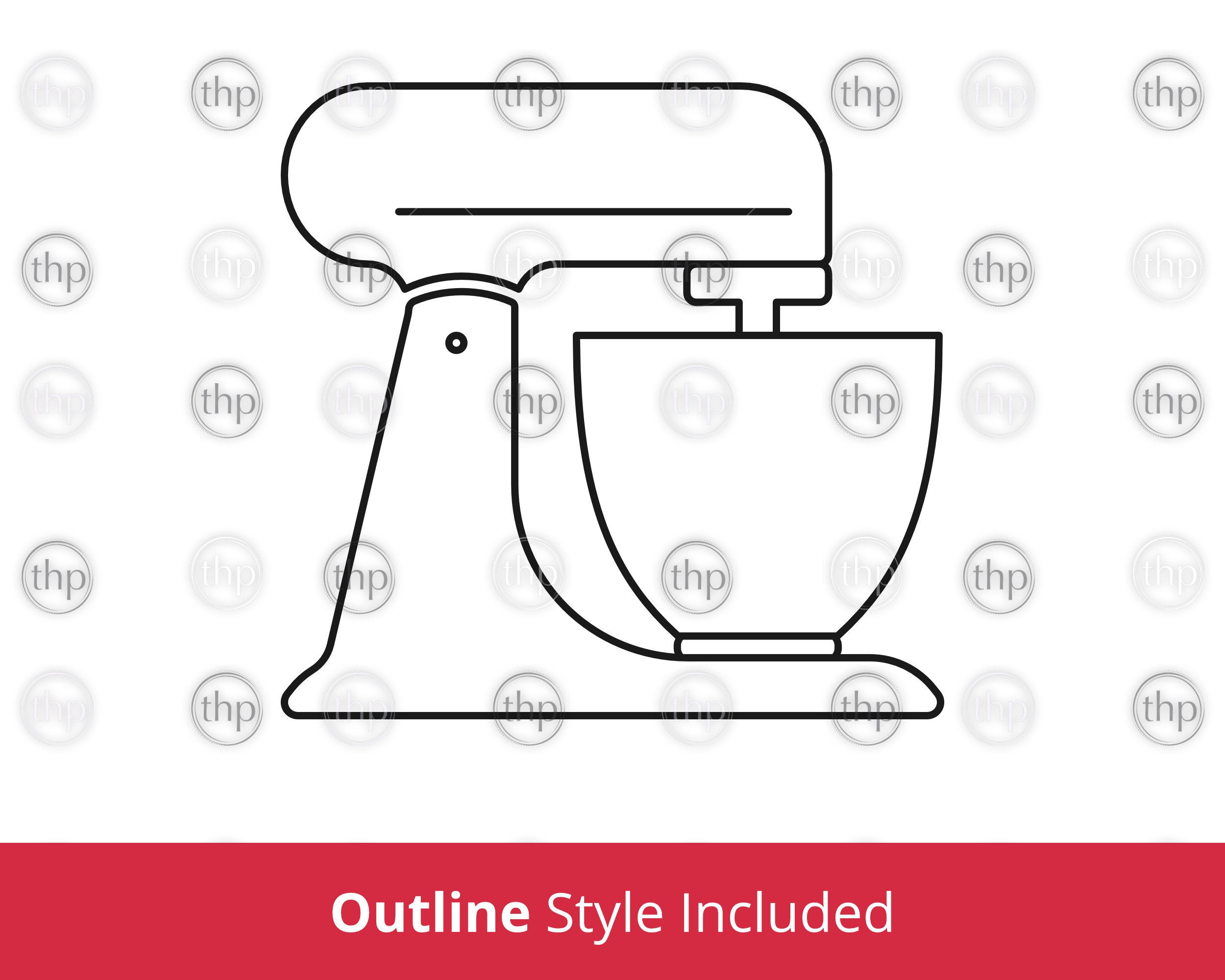 Stand Mixer SVG Mixer Svg Kitchen Mixer Svg Kitchen Etsy