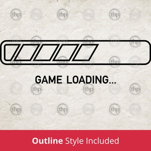 Game Loading SVG - Loading Svg, Gaming Svg, Gamer Svg, Progress Bar Svg ...