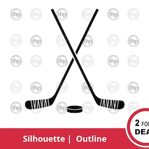 Hockey Sticks SVG - Hockey Svg, Ice Hockey Svg, Hockey Puck Svg, Hockey Logo Svg, Hockey Stick Clipart, Hockey Sticks Cut Files & EPS PNG