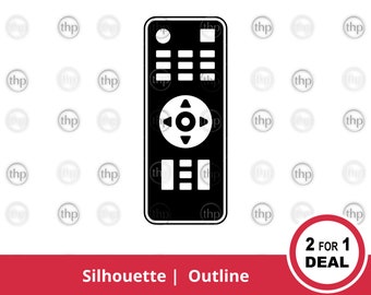 TV Remote Svg - Remote Control Svg, Television Remote Svg, Tv Svg, Tv Remote Clipart, Controller Vector, Tv Remote Cut Files & EPS PNG