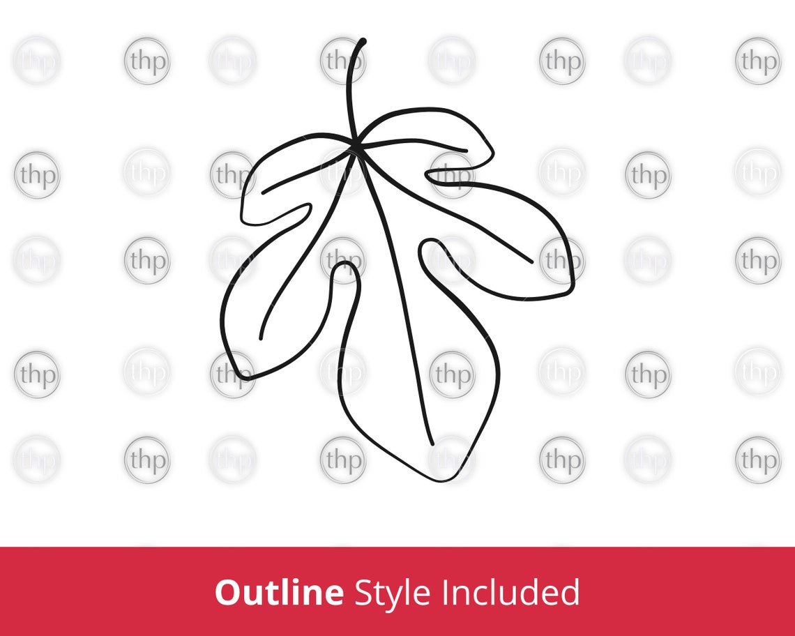 Fig Leaf SVG Leaves Svg Fig Svg Fig Leaf Silhouette Svg Etsy Canada
