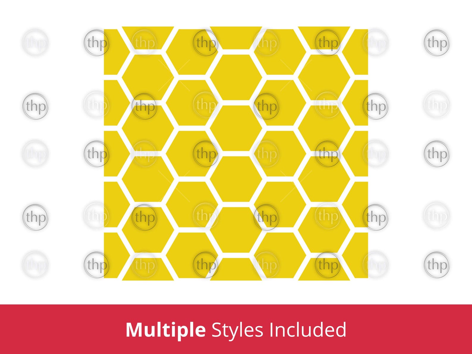 Honeycomb Pattern SVG: Seamless Repeating Background PNG DXF Cut Files ...