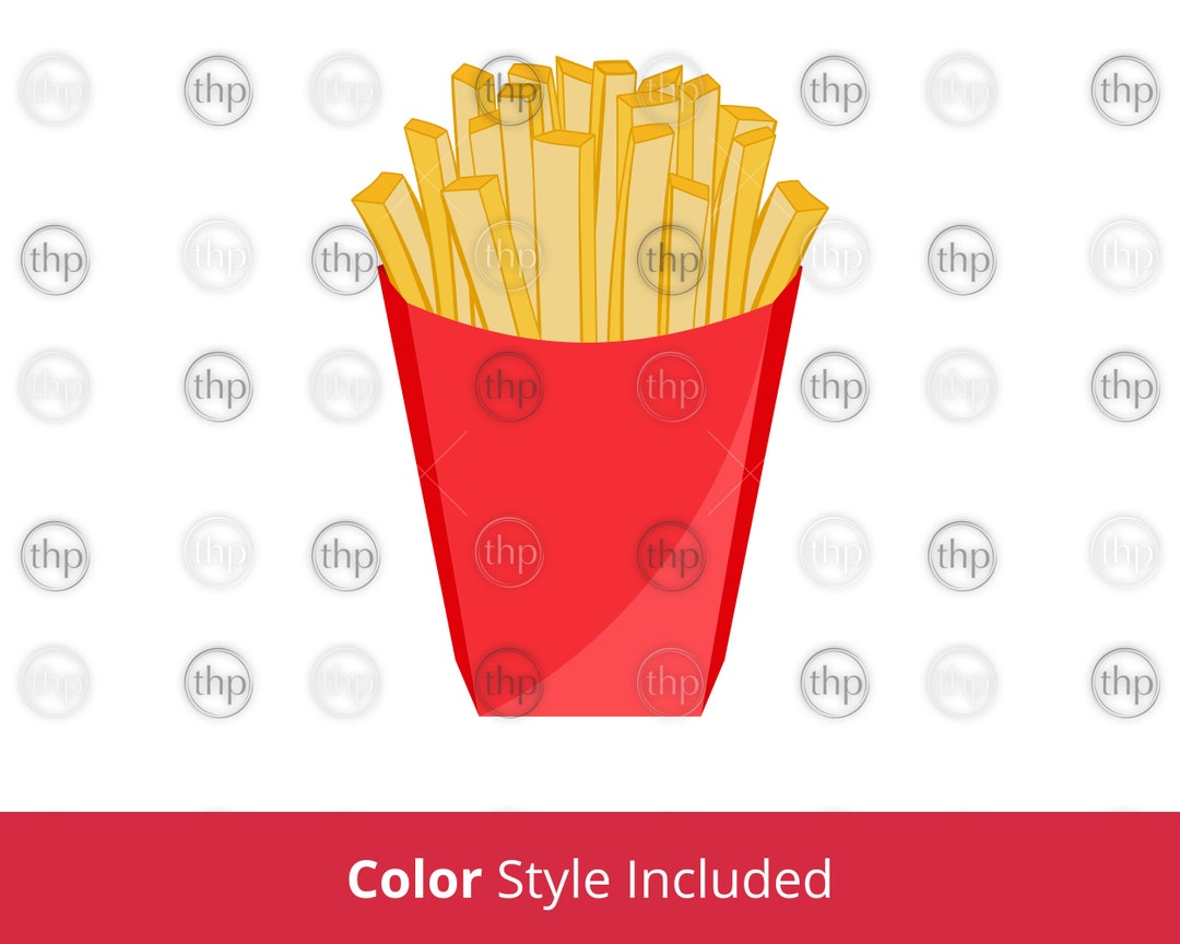 French Fries SVG - Fries Svg, Chips Svg, Fast Food Svg, French Fries ...