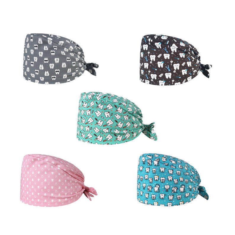 Dental Scrub CapFun Dental Theme Scrub CapsDental Hair Etsy