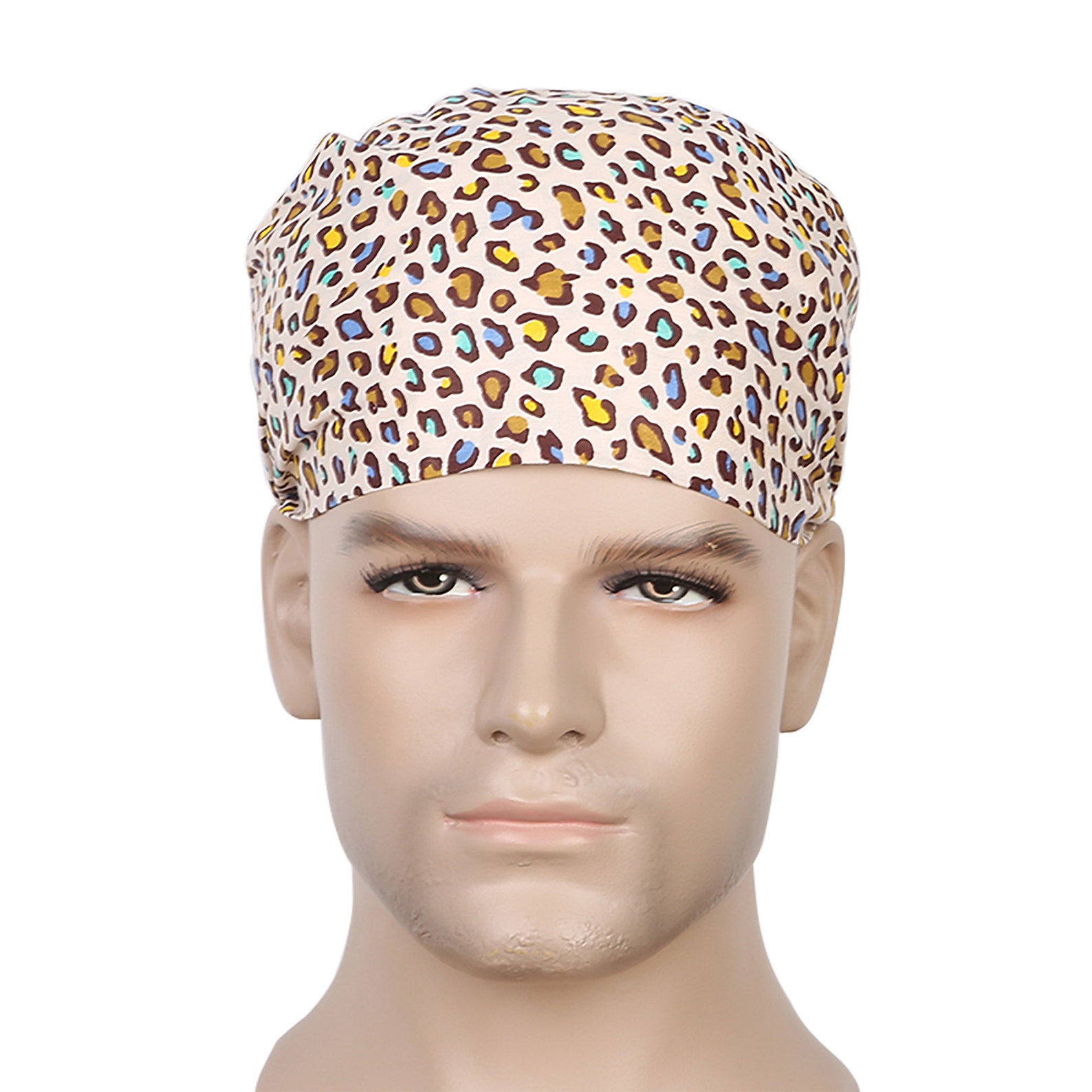 animal print surgical caps